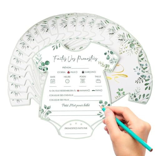 Baby Prediction Cards - Ratschläge für werdende Eltern | Lustiges neutrales Planungsset Spiele für Familie Eltern Mädchen Junge Gastparty Abschlussfeier Baby Prediction Cards - Ratschläge für werdende Eltern | Lustiges neutrales Planungsset Spiele für Familie Eltern Mädchen Junge Gastparty Abschlussfeier von Generisch