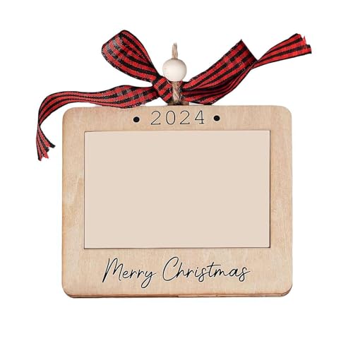 Baby's First Christmas Ornament 2024, My First Christmas Holz-Bilderrahmen, hängende Ornament, Baby-Bilderrahmen, "My First Christmas" 2024 Baby's First Christmas Ornament 2024, My First Christmas Holz-Bilderrahmen, hängende Ornament, Baby-Bilderrahmen, "My First Christmas" 2024 von Generisch