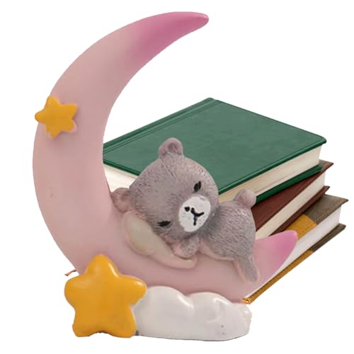Bär schlafen auf Mondkuchentopper, süße Kuchen -Topper, Dekorative Skulptur für Schreibtisch, Dekorative Tabletop Ornament, Kuchendekoration Mondbärskulptur für Heimtisch Bär schlafen auf Mondkuchentopper, süße Kuchen -Topper, Dekorative Skulptur für Schreibtisch, Dekorative Tabletop Ornament, Kuchendekoration Mondbärskulptur für Heimtisch von Generisch