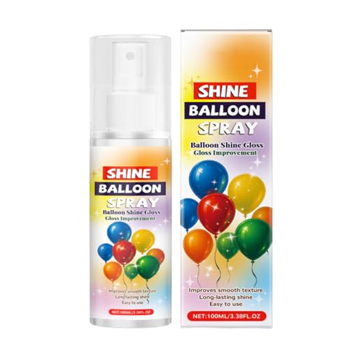 Ballon Glanz Spray | Glanz-Sprühnebel Für Deko | Schnelltrocknendes Glanzspray für Partys, Hochzeiten & Deko-Mittelstücke Ballon Glanz Spray | Glanz-Sprühnebel Für Deko | Schnelltrocknendes Glanzspray für Partys, Hochzeiten & Deko-Mittelstücke von Generisch