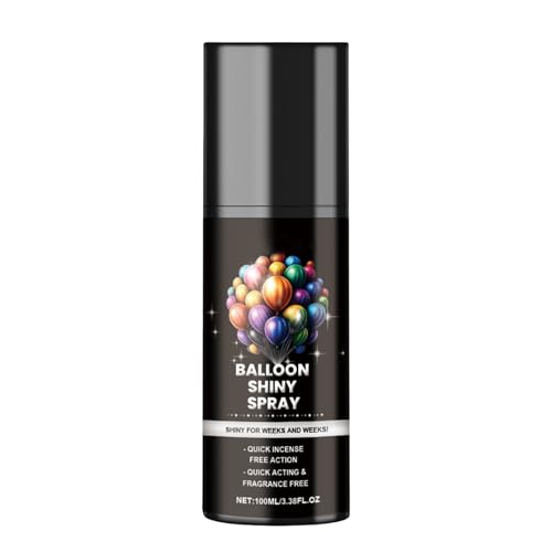 Ballonglanzspray, Glanzspray Luftballons, 100 Ml Ballons Glänzendes Spray | Balloon Brightener Spray, Ballonglanzspray Balloon Shiny Enhancer, Shiny Glow Spray Dauerhaftes Glanzfinish Ballonglanzspray, Glanzspray Luftballons, 100 Ml Ballons Glänzendes Spray | Balloon Brightener Spray, Ballonglanzspray Balloon Shiny Enhancer, Shiny Glow Spray Dauerhaftes Glanzfinish von Generisch