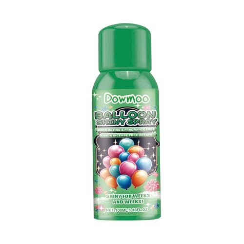 Ballonpolierspray | Ballonpolitur Spray | Glanzspray für Luftballons für ein elegantes glänzendes Finish, schnelltrocknender Aufheller, Klarspüler für Luftballons Spray inkl von Generisch