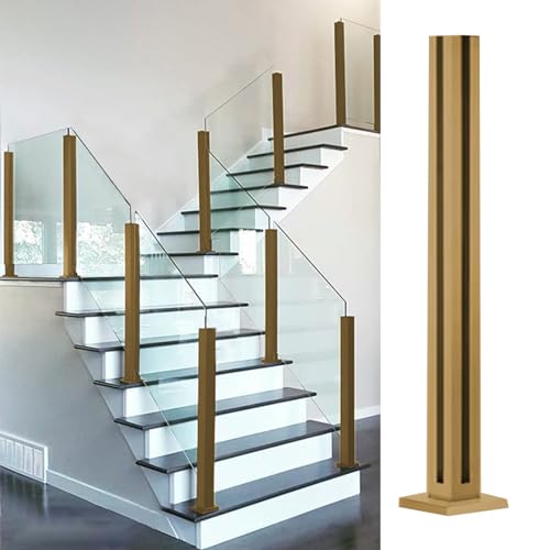 Balustraden-Klemmen aus Glas, sicheres und langlebiges Geländer-Set für Treppen, Veranda, Balkon, Terrasse und Terrasse, inklusive End-, Mittel- und 90°-Eckoptionen Balustraden-Klemmen aus Glas, sicheres und langlebiges Geländer-Set für Treppen, Veranda, Balkon, Terrasse und Terrasse, inklusive End-, Mittel- und 90°-Eckoptionen von Generisch