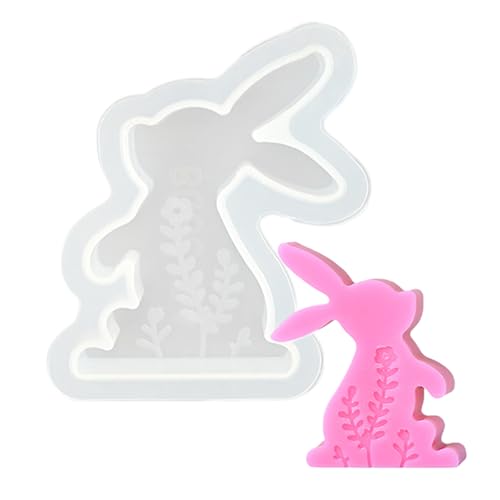 -Bastelform – -Silikon-Tierform, Katze, Kerze, Seife, Gipsform, -Harz-Formwerkzeug, Skulpturen-Zubehör-Set, Geschenkherstellung, Bastelbedarf, Heimdekoration für Kinder von Generisch