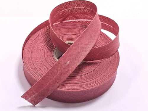 Baumwolle Schrägband vorgefalzt 40/20mm altrosa 10m Baumwolle Schrägband vorgefalzt 40/20mm altrosa 10m von Generisch