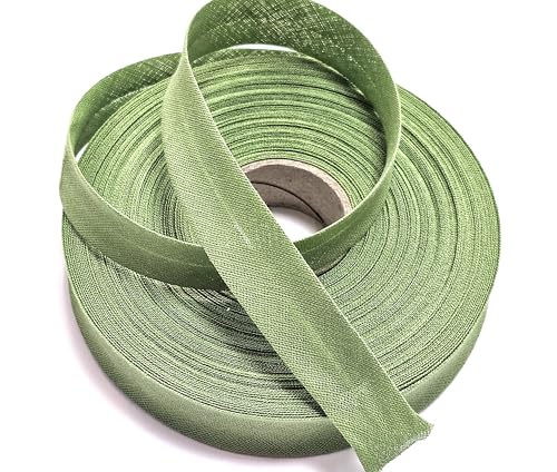 Baumwolle Schrägband vorgefalzt 40/20mm lindgrün 10m Baumwolle Schrägband vorgefalzt 40/20mm lindgrün 10m von Generisch