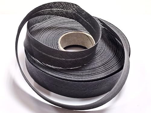 Baumwolle Schrägband vorgefalzt 40/20mm mittelgrau 10m Baumwolle Schrägband vorgefalzt 40/20mm mittelgrau 10m von Generisch