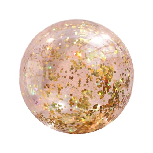 Beachball - 40 cm Konfetti -Poolspielzeug für Sommerspaß, wiederverwendbares, strahlendes Sekt mit inklusiven Luftpumpe, Wasserparty -Dekoration für Geburtstagsstrand oder Urlaubsveranstaltung Beachball - 40 cm Konfetti -Poolspielzeug für Sommerspaß, wiederverwendbares, strahlendes Sekt mit inklusiven Luftpumpe, Wasserparty -Dekoration für Geburtstagsstrand oder Urlaubsveranstaltung von Generisch