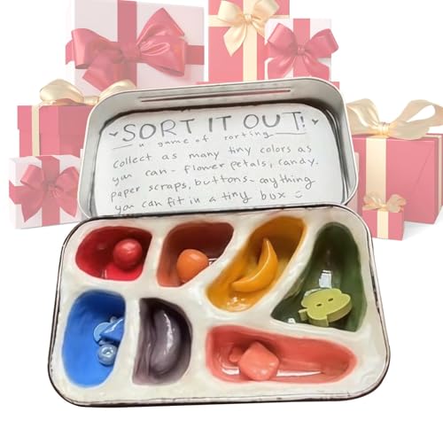 Beruhigungsspielzeug, Fidget Spielzeug Für Erwachsene Bei Konzentrationsschwierigkeiten, Handgemachte Sortierbox Zur Stressbewältigung Und Entspannung Für Erwachsene Arbeitspause Reise Beruhigungsspielzeug, Fidget Spielzeug Für Erwachsene Bei Konzentrationsschwierigkeiten, Handgemachte Sortierbox Zur Stressbewältigung Und Entspannung Für Erwachsene Arbeitspause Reise von Generisch