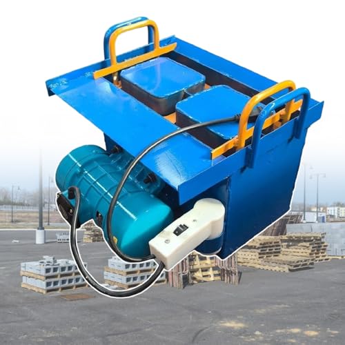 Betonblockherstellungsmaschine – Mini-Elektro-Vibrationsmotor-angetriebene Presse für schnelles Formen, 30 Ziegel pro Stunde, anpassbare Formen Betonblockherstellungsmaschine – Mini-Elektro-Vibrationsmotor-angetriebene Presse für schnelles Formen, 30 Ziegel pro Stunde, anpassbare Formen von Generisch