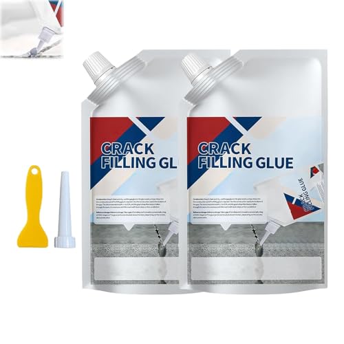 Betondichtkleber, selbstnivellierender Dichtstoff, Hochleistungskleber für Betonrissreparatur, schnelltrocknender Dichtstoff (2 Pcs-a) von Generisch