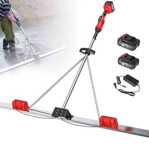 Betonestrich-Vibrations-Kit – elektrisches schnurloses Werkzeug mit 9 einstellbaren Vibrationszahnrädern für effizientes Nivellieren von Beton Betonestrich-Vibrations-Kit – elektrisches schnurloses Werkzeug mit 9 einstellbaren Vibrationszahnrädern für effizientes Nivellieren von Beton von Generisch