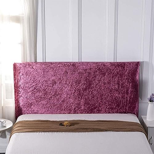Bettkopfteil-Schonbezug aus Pannesamt, Stretch-Möbelschutz für Einzel-/King-/Doppelbetten aus Holz, staubdicht und stilvoll Bettkopfteil-Schonbezug aus Pannesamt, Stretch-Möbelschutz für Einzel-/King-/Doppelbetten aus Holz, staubdicht und stilvoll von Generisch