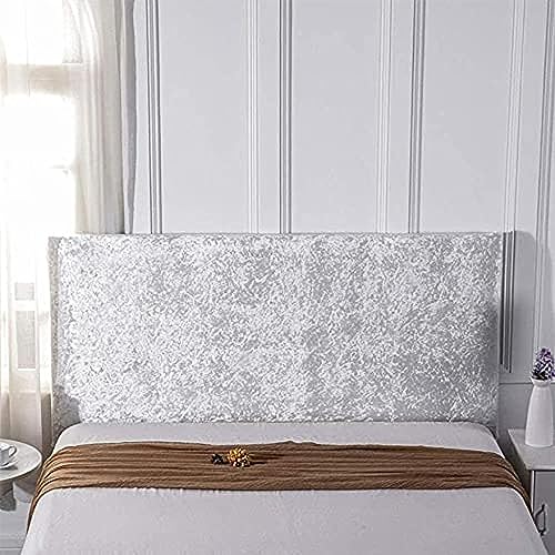Bettkopfteil-Schonbezug aus Pannesamt, Stretch-Möbelschutz für Einzel-/Kingsize-/Doppelbetten, Holz, staubdicht und stilvoll Bettkopfteil-Schonbezug aus Pannesamt, Stretch-Möbelschutz für Einzel-/Kingsize-/Doppelbetten, Holz, staubdicht und stilvoll von Generisch