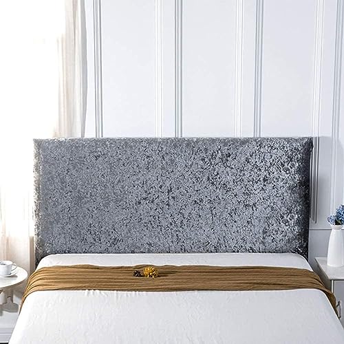 Bettkopfteil-Schonbezug aus Pannesamt, Stretch-Möbelschutz für Einzel-/Kingsize-/Doppelbetten, Holz, staubdicht und stilvoll Bettkopfteil-Schonbezug aus Pannesamt, Stretch-Möbelschutz für Einzel-/Kingsize-/Doppelbetten, Holz, staubdicht und stilvoll von Generisch