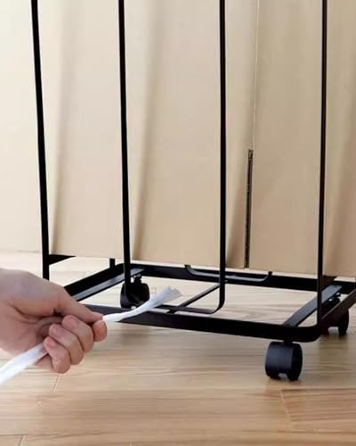 Beweglicher Aufbewahrungswagen mit Rädern, Organizer-Rack für Lager, Garage und Versand, tragbarer Trolley für Zeichenbretter und Verpackungsboxen von Generisch