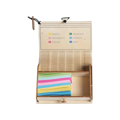 Bibelvers-Karten | Inspirierende Bibel in Holzbox, christliche Schrift, Gebetskarten für Frauen und Männer, tägliche Ermutigung, Reflexion, Emotionsgefühl Bibelvers-Karten | Inspirierende Bibel in Holzbox, christliche Schrift, Gebetskarten für Frauen und Männer, tägliche Ermutigung, Reflexion, Emotionsgefühl von Generisch