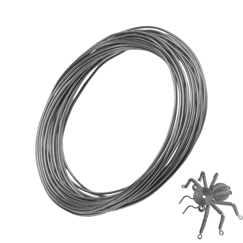 Biegedraht Aluminiumdraht,Aluminium Basteldraht Für Schmuckherstellung | Bastelzubehör für Kunst Floristik Bonsai Perlen Halsketten Armband Projekte von Generisch