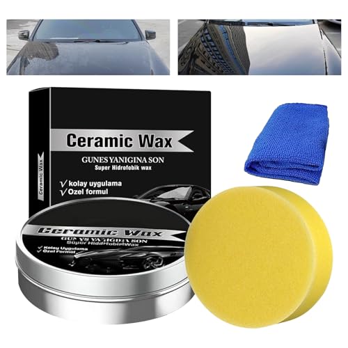 Bienenwachs - Möbelpolitur | Holzwachs für Möbel | Titan -Keramik -Wachscar -Pflegepolitur | Hohe Gloss Scratch Entferner Farbe Restorer für Fahrzeug -Roller zeigen Vorbereitungsgarage -Pickups Auto B Bienenwachs - Möbelpolitur | Holzwachs für Möbel | Titan -Keramik -Wachscar -Pflegepolitur | Hohe Gloss Scratch Entferner Farbe Restorer für Fahrzeug -Roller zeigen Vorbereitungsgarage -Pickups Auto B von Generisch