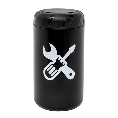 Bike Tool Storage Container, Tool Canister Bottle, Small Portable Repair Case for Travel, Compact Organizer for Mountain or Road Cycling, Maintenance Accessories Holder, 13.5x7.4cm Bike Tool Storage Container, Tool Canister Bottle, Small Portable Repair Case for Travel, Compact Organizer for Mountain or Road Cycling, Maintenance Accessories Holder, 13.5x7.4cm von Generisch