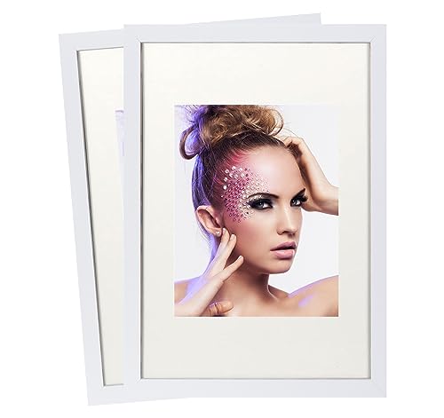Bilderrahmen Weiß 30x40 cm, MDF Holz Fotorahmen, Stilvoll und Minimalistisch, Verschiedene Größen, Geeignet für alle Arten von Schönen Fotos, Bildern und Postern, 1 Stück Bilderrahmen Weiß 30x40 cm, MDF Holz Fotorahmen, Stilvoll und Minimalistisch, Verschiedene Größen, Geeignet für alle Arten von Schönen Fotos, Bildern und Postern, 1 Stück von Generisch