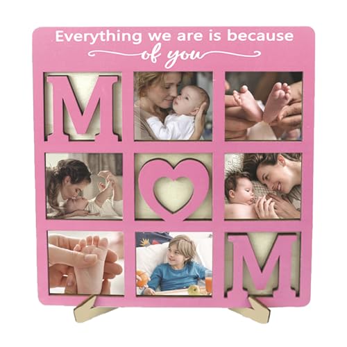 Bilderrahmen für Familie – Design 9 Quadrate Papa | Bilderrahmen aus Holz, Wanddekoration, aufregendes Geschenk für Vater, Gedanken von Söhnen, für besondere Momente Bilderrahmen für Familie – Design 9 Quadrate Papa | Bilderrahmen aus Holz, Wanddekoration, aufregendes Geschenk für Vater, Gedanken von Söhnen, für besondere Momente von Generisch
