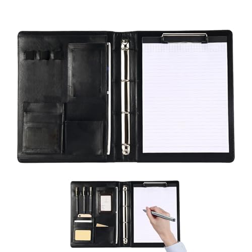 Binder-Notizbuch, wichtiges Dokumenten-Organizer-Ordner | Familiendokumentenhalter | A4-Dokumentenmappe, tragbarer Aktenordner, Kartenhalter für Unternehmen und Familie Binder-Notizbuch, wichtiges Dokumenten-Organizer-Ordner | Familiendokumentenhalter | A4-Dokumentenmappe, tragbarer Aktenordner, Kartenhalter für Unternehmen und Familie von Generisch