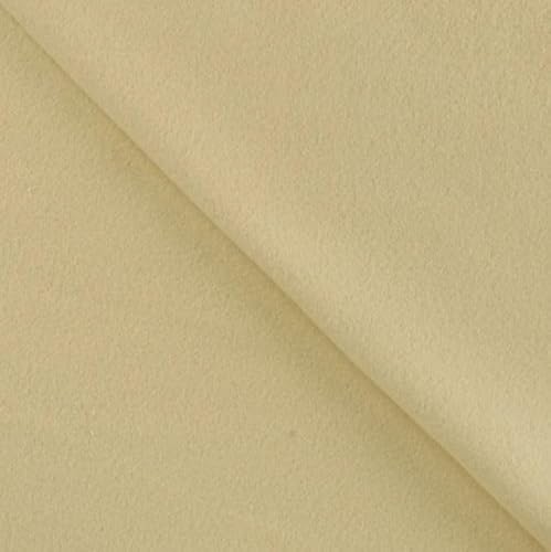 Bio Baumwoll Fleece Meterware - Fleecestoff Bio - Organic Baumwolle - Polarfleece Winterstoff - Biofleece Fleecejacke nähen *Ab 25 x 145 cm, Farbe: 083 gelb Bio Baumwoll Fleece Meterware - Fleecestoff Bio - Organic Baumwolle - Polarfleece Winterstoff - Biofleece Fleecejacke nähen *Ab 25 x 145 cm, Farbe: 083 gelb von Generisch