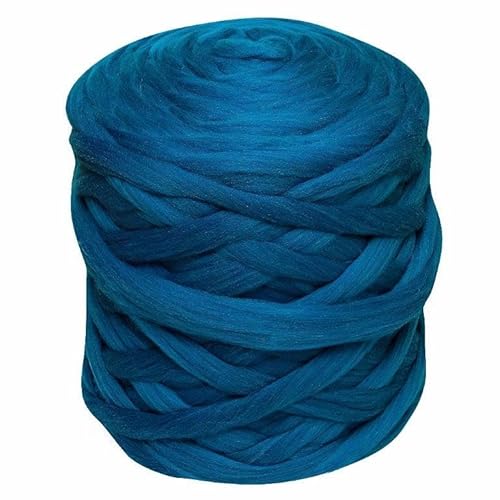 Blackwool Wolle zum Handstricken 1kg - Filzwolle Trockenfilzen und Nassfilzen 26-28 mic - Handstrickgarn 55-65mm Faserlänge - 100% Merinowolle von Generisch