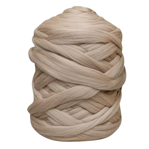 Blackwool Wolle zum Handstricken 1kg - Filzwolle Trockenfilzen und Nassfilzen 26-28 mic - Handstrickgarn 55-65mm Faserlänge - 100% Merinowolle Blackwool Wolle zum Handstricken 1kg - Filzwolle Trockenfilzen und Nassfilzen 26-28 mic - Handstrickgarn 55-65mm Faserlänge - 100% Merinowolle von Generisch