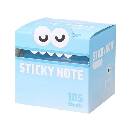 Blätter Transparente Haftnotizen, 5x7cm Transparent Sticky Notes, Wasserfest Clear Sticky Notes, Selbstklebende Durchsichtige Klebezettel für Schulsachen, Schule, Büro, Hause (F) von Generisch