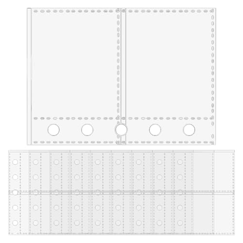 Blattschutzfolien – M5 5-Ringbuch-Schutzseiten, transparente Kartenhüllen für Fotos, Skizzierer, Quittungen, Tickets, Aufkleber, Büro, Schule, Schreibwaren, Liebhaber, Lehrer Blattschutzfolien – M5 5-Ringbuch-Schutzseiten, transparente Kartenhüllen für Fotos, Skizzierer, Quittungen, Tickets, Aufkleber, Büro, Schule, Schreibwaren, Liebhaber, Lehrer von Generisch