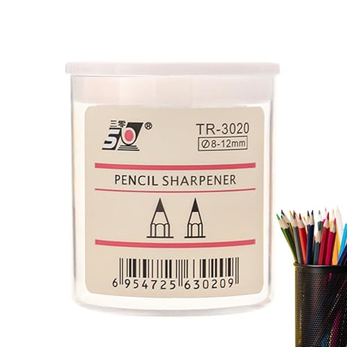 Bleistiftspitzer | Transparenter Eyeliner-Spitzer | Künstler-Bleistiftspitzer | Augenbrauenstift-Anspitzer | Tragbarer Lippenstift Crayon Schärfen Cutter | Schulbedarf für Mädchen von Generisch