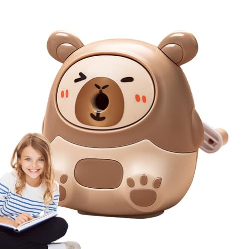 Bleistiftspitzer für Kinder, Bleistiftschärfer Handheld - Bleistiftspitzer für Schulkinder,Manuell Kunst versorgt kleines Cartoon -Design zum Schärfen von Buntstiften Bleistiftspitzer für Kinder, Bleistiftschärfer Handheld - Bleistiftspitzer für Schulkinder,Manuell Kunst versorgt kleines Cartoon -Design zum Schärfen von Buntstiften von Generisch