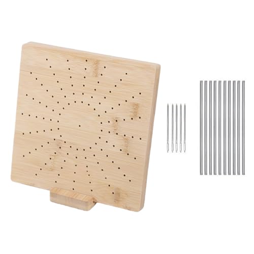 Blocking Board, Häkelblockier-Set - Kartenblock für Häkelprojekte, Zubehör aus Holz mit Pin für Nadelhandwerkswerkzeug für Erwachsene für Anfänger Blocking Board, Häkelblockier-Set - Kartenblock für Häkelprojekte, Zubehör aus Holz mit Pin für Nadelhandwerkswerkzeug für Erwachsene für Anfänger von Generisch