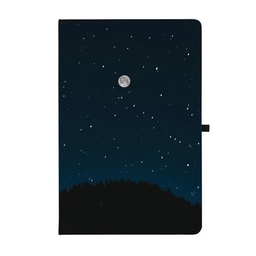 Generisch Blueme Notizbuch A5 dotted, Bullet Journal Buch Lebensmut, 192 Seiten Hardcover Notizblock für Schule und Büro, Notizheft mit Design von Blueme