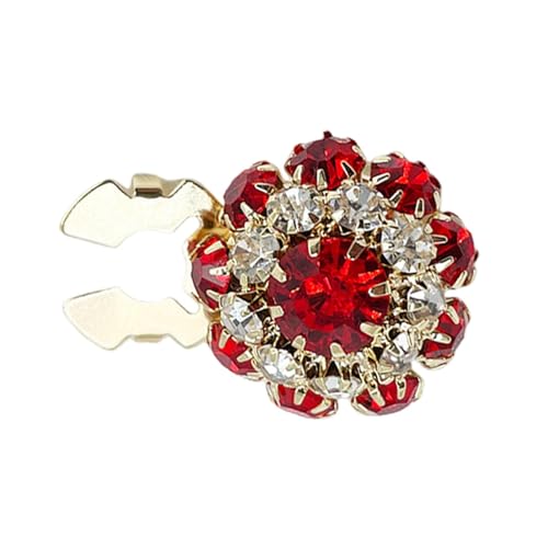 Blumen-Charm-Schmuckherstellungszubehör – Strass-Knopfabdeckungen | abnehmbare Kristallknöpfe für Damen, flache Rückseite, Knopfverzierungen, Kristallknopfabdeckungen für Bastelprojekte, Modeschmuck Blumen-Charm-Schmuckherstellungszubehör – Strass-Knopfabdeckungen | abnehmbare Kristallknöpfe für Damen, flache Rückseite, Knopfverzierungen, Kristallknopfabdeckungen für Bastelprojekte, Modeschmuck von Generisch