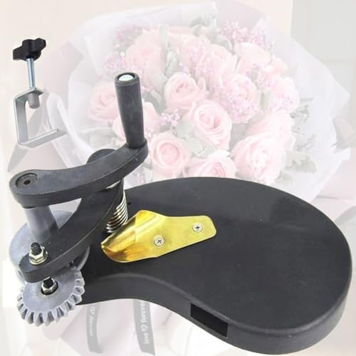 Blumen-Crimpmaschine für Krepppapier, doppelte feine und grobe Zähne für vielseitiges Curling, unverzichtbares Werkzeug für Floristen und DIY-Blumenverpackungen Blumen-Crimpmaschine für Krepppapier, doppelte feine und grobe Zähne für vielseitiges Curling, unverzichtbares Werkzeug für Floristen und DIY-Blumenverpackungen von Generisch