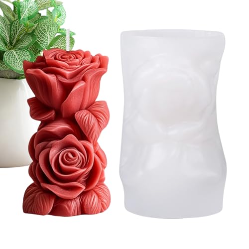 Blumen Silikonform, Blumenformen für Kerzen,Duft Kerzenharz Gussform | Multi funktionale hausgemachte Handwerksbedarf Wachsformen für Urlaub Hochzeit Home Dekoration Party Blumen Silikonform, Blumenformen für Kerzen,Duft Kerzenharz Gussform | Multi funktionale hausgemachte Handwerksbedarf Wachsformen für Urlaub Hochzeit Home Dekoration Party von Generisch