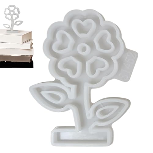 Blumenformen Silicone - Blumentopf-Form Für Kunstharz Und Modelliermasse - Wiederverwendbares Bastelzubehör Für Küchendekoration Und Frühlings Tischdekoration von Generisch