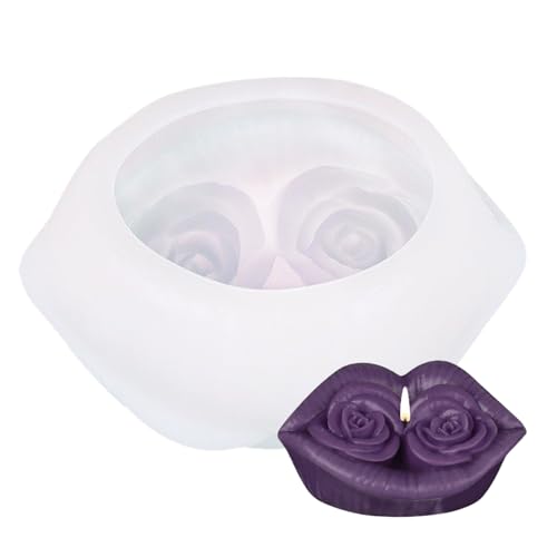 Blumenkerze Silikonform - Duft Aromatherapie Kerzenform | 3D -Blumenform Easy Demolding Craft Tool | Geeignet Für Wachszement Clay Gypsum -Epoxidharz -Kerzenkerze -Kunstgeschenke Für Blumenkerze Silikonform - Duft Aromatherapie Kerzenform | 3D -Blumenform Easy Demolding Craft Tool | Geeignet Für Wachszement Clay Gypsum -Epoxidharz -Kerzenkerze -Kunstgeschenke Für von Generisch