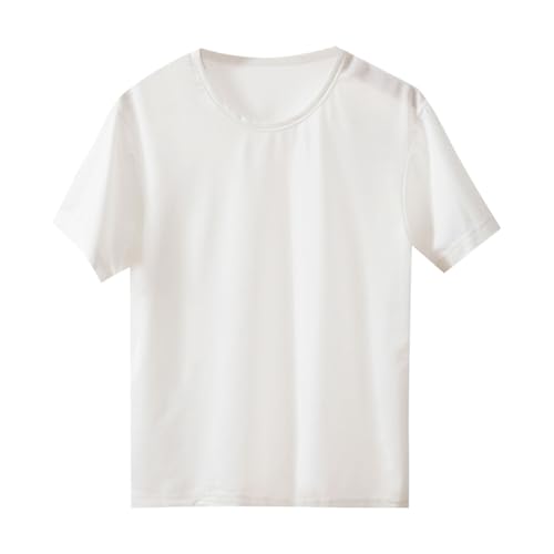 Bluse für Mädchen, lässig, Sommer, Rundhalsausschnitt, schnelltrocknend, Netzstoff, atmungsaktiv, kurzärmelig, fließend, lockere Passform, Kleidung, athletisch, Laufen, Tennis, Yoga Bluse für Mädchen, lässig, Sommer, Rundhalsausschnitt, schnelltrocknend, Netzstoff, atmungsaktiv, kurzärmelig, fließend, lockere Passform, Kleidung, athletisch, Laufen, Tennis, Yoga von Generisch