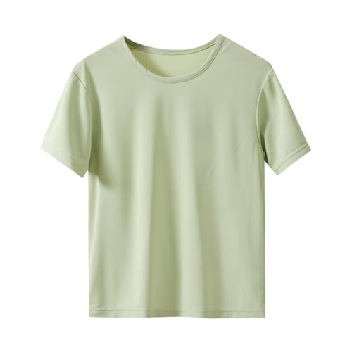 Blusen für Mädchen, UK, schnelltrocknend, fließend, lockere Passform, Oberteil für Teenager, Netzstoff, atmungsaktiv, Rundhalsausschnitt, niedliche Kleidung, kurzärmelig, lässig, Sommer-Shirt Blusen für Mädchen, UK, schnelltrocknend, fließend, lockere Passform, Oberteil für Teenager, Netzstoff, atmungsaktiv, Rundhalsausschnitt, niedliche Kleidung, kurzärmelig, lässig, Sommer-Shirt von Generisch