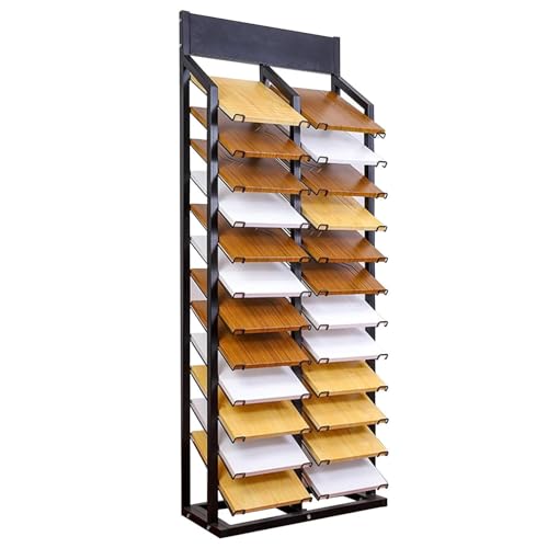 Boden- und Fliesenprobenregal, platzsparender Organizer für Ausstellungsräume und Lager, langlebige Porzellan-Aufbewahrungslösung Boden- und Fliesenprobenregal, platzsparender Organizer für Ausstellungsräume und Lager, langlebige Porzellan-Aufbewahrungslösung von Generisch