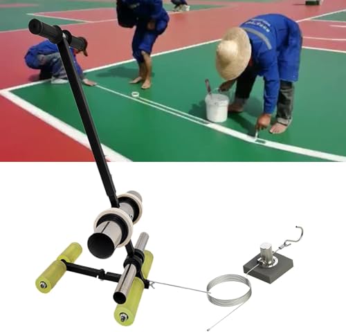Bodenband-Applikator, begehbarer Spender für Auffahrt und Sportplatzmarkierung Bodenband-Applikator, begehbarer Spender für Auffahrt und Sportplatzmarkierung von Generisch