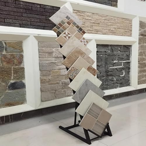 Bodenfliesen-Ausstellungsständer, platzsparender Holzprobenhalter für Baumaterialien, ideal für Ausstellungsräume und Einzelhandelsflächen Bodenfliesen-Ausstellungsständer, platzsparender Holzprobenhalter für Baumaterialien, ideal für Ausstellungsräume und Einzelhandelsflächen von Generisch