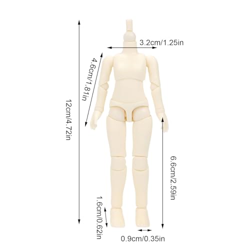 Body Doll,Mehrfach Gelenkige Puppenfigur - Flexible Mehrpositionen Sammlungsdekoration Für Schreibtisch Und Body Doll,Mehrfach Gelenkige Puppenfigur - Flexible Mehrpositionen Sammlungsdekoration Für Schreibtisch Und von Generisch