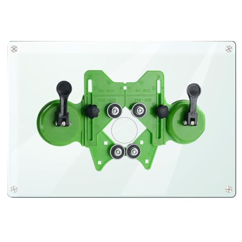 Bohrer -Loch -Sägeführer - Präzisionsdiamantlochschneider Zentrierender Lokatorhalter | Einstellbare Schablone Diamond Hole Saw Kit Ideal Für Genaue Fliesen-, Und Marmorbohranwendungen Bohrer -Loch -Sägeführer - Präzisionsdiamantlochschneider Zentrierender Lokatorhalter | Einstellbare Schablone Diamond Hole Saw Kit Ideal Für Genaue Fliesen-, Und Marmorbohranwendungen von Generisch