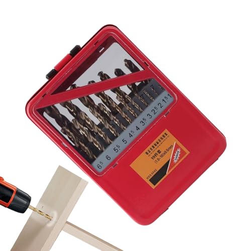 Bohrer-Set Für Metallbohrer,Rutschfeste Einsatzbits Für Präzises Arbeiten - Präzisionswerkzeug Für Wartung, Alltag Und Multifunktionale Schraubarbeiten Bohrer-Set Für Metallbohrer,Rutschfeste Einsatzbits Für Präzises Arbeiten - Präzisionswerkzeug Für Wartung, Alltag Und Multifunktionale Schraubarbeiten von Generisch