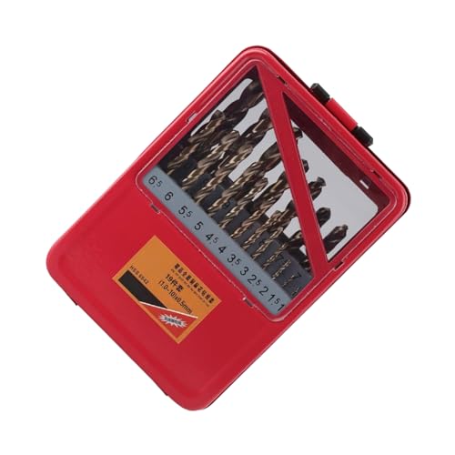 Bohrer-Set Für Metallbohrer | Rutschfestes Bitset mit Griff - Multifunktionale Reparaturzubehöre – Tragbare Schrauberzubehöre für Wartung und Haushaltsbedarf von Generisch